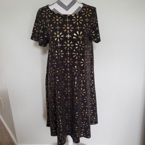 Black & Gold LuLaRoe Carly